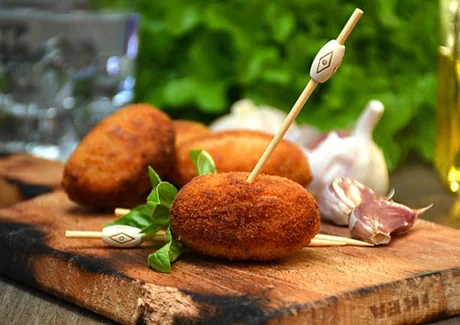 Croquetas de jamón y queso