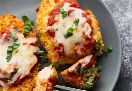 Milanesa a la napolitana