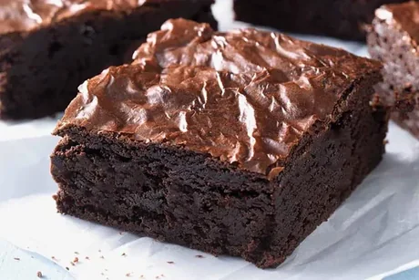 Brownie cremoso de chocolate